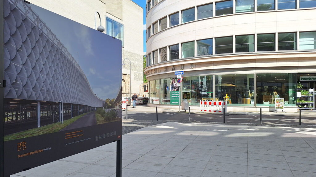 Das Foto zeigt die Anerkennung "Messeparkhaus" von Tobias Vollmer | Foto: Dirk Richelmann BDB-Köln.